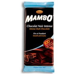 MAMBO Chocolat Noir Plaquette de 100g