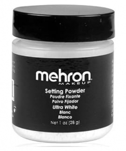 Poudre Fixatrice de Maquillage Mehron Ultra White 28g