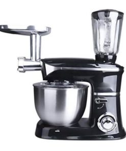 Alternative view of Robot Pâtissier 3 En 1, Mélangeur de Viande et Extracteur de Jus avec Bol en Acier Inoxydable 6,5 L