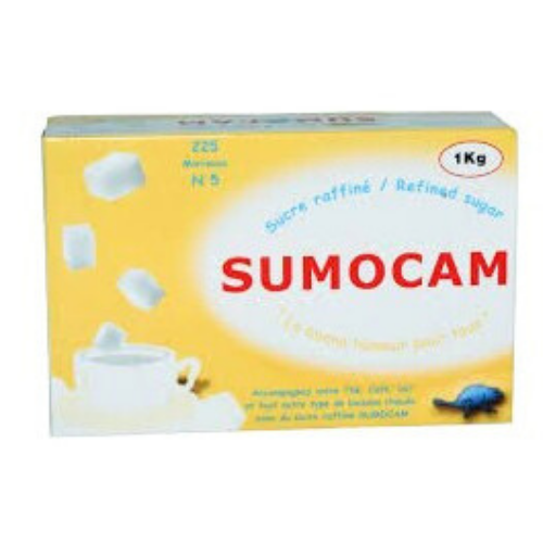 SOSUCAM TATIE Sucre Blanc en Morceaux, 1Kg