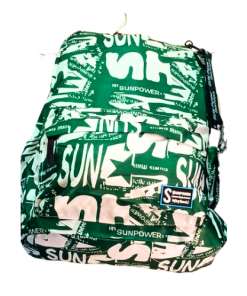Sac à Dos Design Sunpower Vert et Blanc