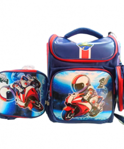 Sac à Dos pour Ecole Motard de l'Espace + Sac de Gamelle