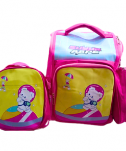 Sac à Dos pour Ecole Suyur + Trousses + Sac de Gamelle