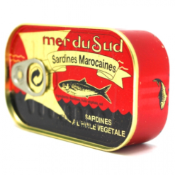 Sardine à l’Huile Végétale Mer du Sud Pimentée 125g