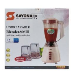 Alternative view of Robot Mixeur Multifonctionnel 3 en 1 de 1,5L