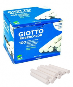 Boîte de 100 Craies Blanches Robercolor