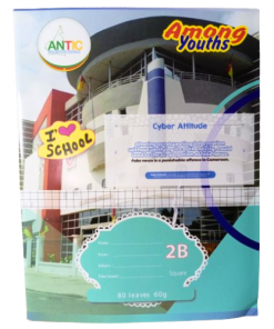 Cahier ANTIC "I Love School" 80 Pages