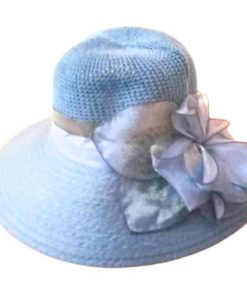 Chapeau Spécial Mariage pour Femme Bleu Ciel