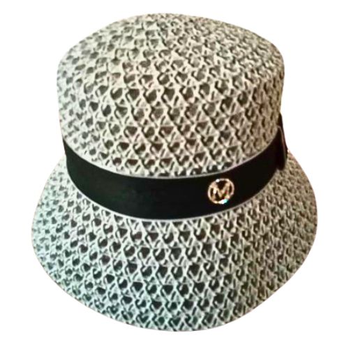 Chapeau Tchamako pour Femme avec Bande Noire