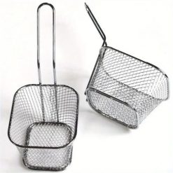 Alternative view of Mini Panier à Frites en Acier Inoxydable