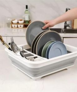 Mini Range Vaisselle Pliable en Silicone de Qualité Alimentaire, sans BPA