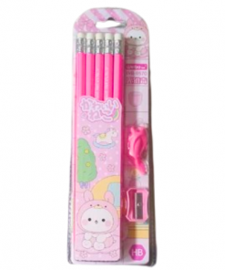 Alternative view of Paquet de 10 Crayons Weibo HD avec Taille-Crayon et Capuchon
