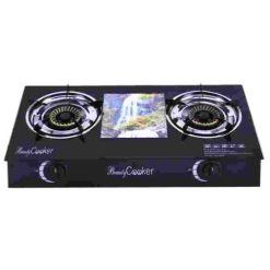 Plaque à Gaz Vitrée 2 Foyers