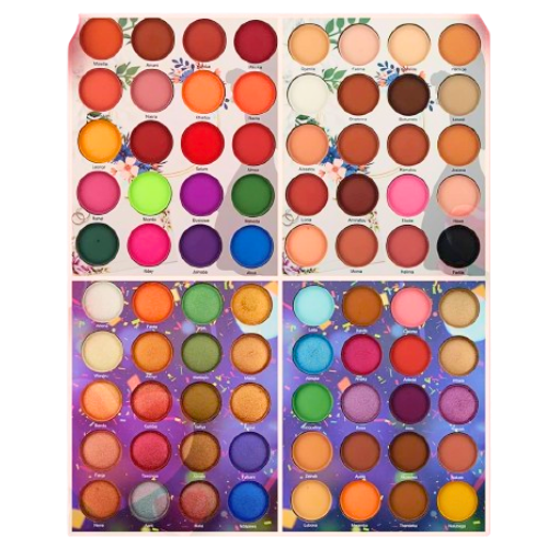 Plaque de Maquillage Spécial Mariage 80 Couleurs