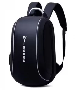 Sac à Dos étanche Intelligent WIERSOON avec Port USB noir