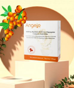 Compléments Alimentaires Sod Argousier Krill Corn Boisson Solide Composite à Base d'Oligopeptides 50g