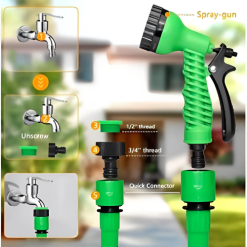 Alternative view of Tuyau d'Arrosage Extensible 5m/50ft