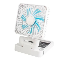 Ventilateur Rotatif de Voiture à Recharge Solaire 1200 mAh