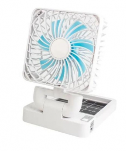 Ventilateur Rotatif de Voiture à Recharge Solaire 1200 mAh