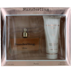Coffret Sanderling Shine Pour Femme par Yves De Sistelle Un Vaporisateur d'eau de Parfum De 100 ml + Une Lotion Pour Le Corps De 100 ml