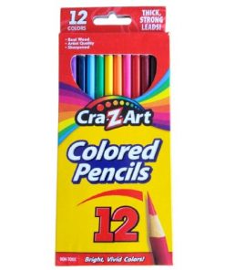 Crayon de 12 Couleurs Non Toxiques CraZ Art