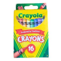 Crayon de 16 Couleurs Non Toxiques Crayola