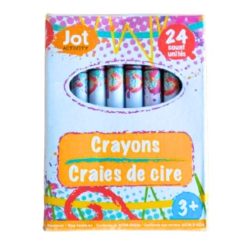 Crayon de 24 Couleurs Non Toxiques Jot Activity
