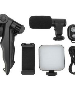 Alternative view of Kit de Vlogging avec Mini Microphone pour Diffusion en Direct