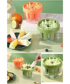 Alternative view of Moule à Sucette Glacée en Silicone avec 8 chambres