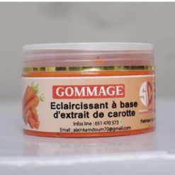 Gommage Éclaircissant à base de la carotte, SEDUCTION BIO COSMETIQUE 250g