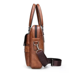 Alternative view of Sacoche à Bandoulière en Cuir, Porte-documents de Marque JEEP BULUO LUXURY