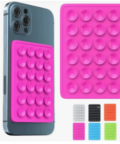 Support Adhésif à Ventouse en Silicone Pour Iphone et Android