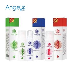 Gammes de 3 Produits : Crème Vigor pour la vitalité Youth-Ever 60ml, Spray Energétique Youth-Ever 120 ml, Crème Balance pour l’équilibre Youth-Ever 60ml