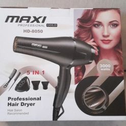 Sèche-cheveux Professionnel Maxi Gold 2 vitesses 3000 watts, Maxi, 5 en 1
