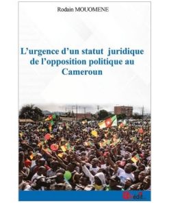 L'urgence d'un statut juridique de l'opposition politique au Cameroun