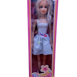 Poupée Beauty Happy Robe Blanche