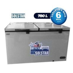 Congélateur Double Battant SOLSTAR, #CF780 Argent 780L, Garantie 6 Mois