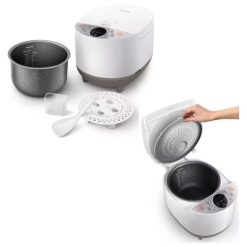 Alternative view of Cuiseur de Riz Philips HR4515/55, Blanc,Gris 940W Garantie 3 Mois