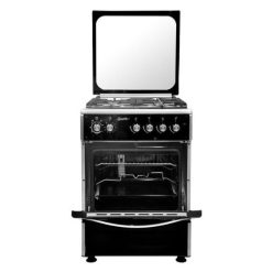 Alternative view of Cuisinière à Gaz 60x60 SG-6601G-BLK Signature 4 Foyers, Garantie 6 Mois
