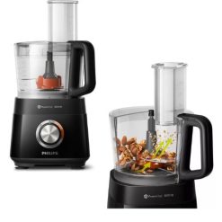 Alternative view of Extracteur de Jus 2.1L avec Blender 1L et Presse-agrume PHILIPS Noir 800W Garantie 6 Mois