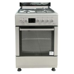 Four à Gaz à 4 Foyers Inox 60x60, SFKI-6310GAZG Superflame Garantie 6 Mois