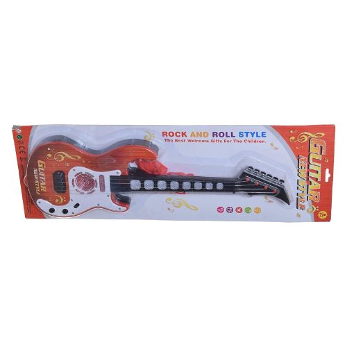 Music Guitar, Rock and Roll Style pour Enfants Rouge