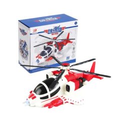 Hélicoptère de Chasse à Piles Blanc, Rouge