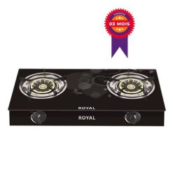 Plaque à gaz 2 Foyers RC-7212 Royal Class, Garantie 3 Mois