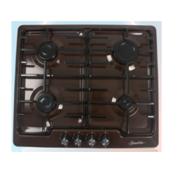 Plaque de Cuisson Encastrable 4 Foyers 602MP Signature Noir, Garantie 6 Mois