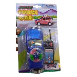 Voiture de Police Télécommandée BMW Bleu