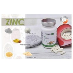 Alternative view of Zinc Capsules de Tiens, Capsules Essentielles pour le Soutien des Cheveux, de la Peau et des Immunités 60 Gélules