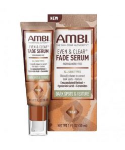 Ambi Fade Serum Retinol, Sérum visage au Rétinol à l'Acide Hyaluronique 30ml
