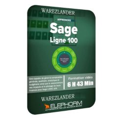SAGE 100 CLOUD Pack complet de formation vidéo, Comptabilité, Gestion des ventes, Immobilisations