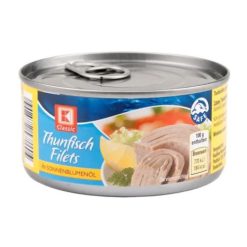 Filets de Thon à l'Huile de Tournesol Kaufland 185g